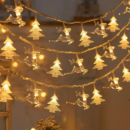 Christmas Snowflake Fairy Lights