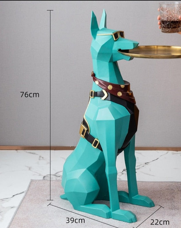 Servant Dog Statue