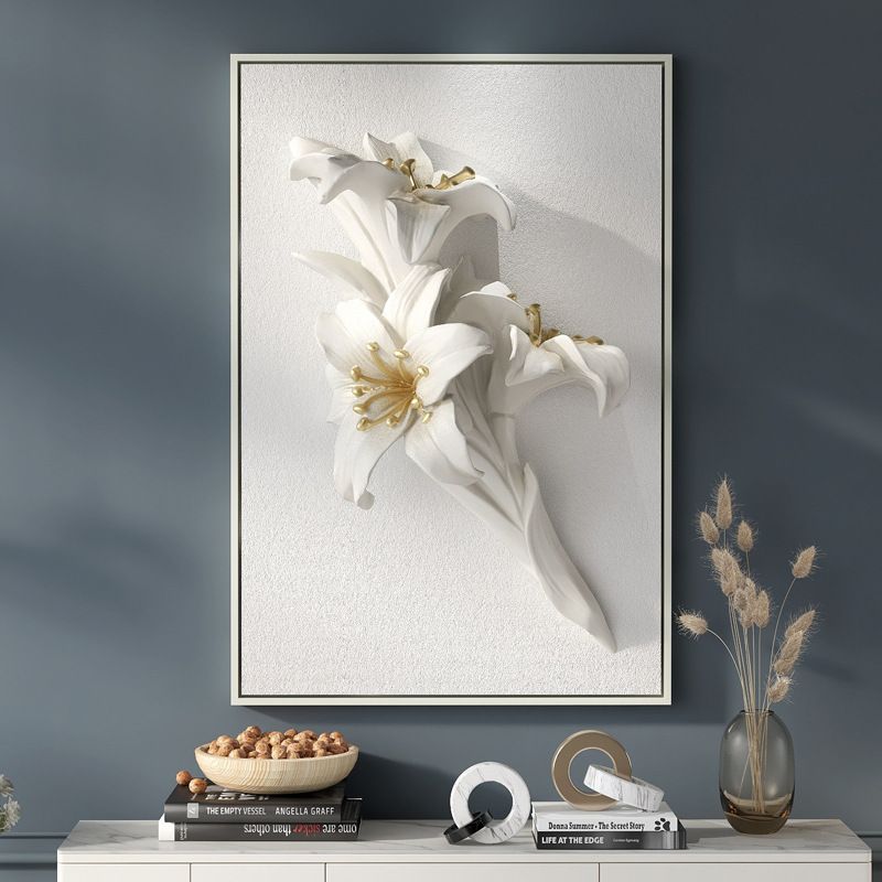 Lily Flower 3D Wall Ornament