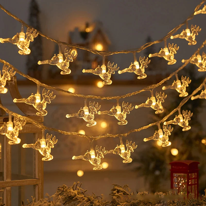 Christmas Snowflake Fairy Lights