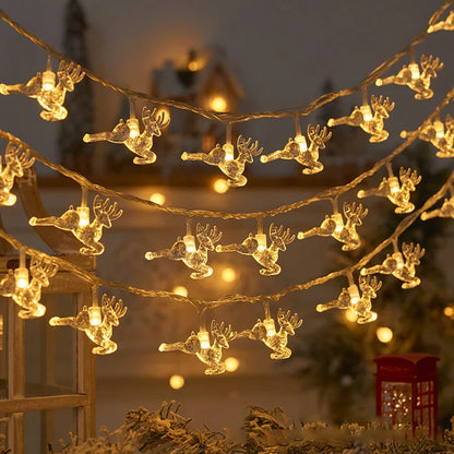 Christmas Snowflake Fairy Lights