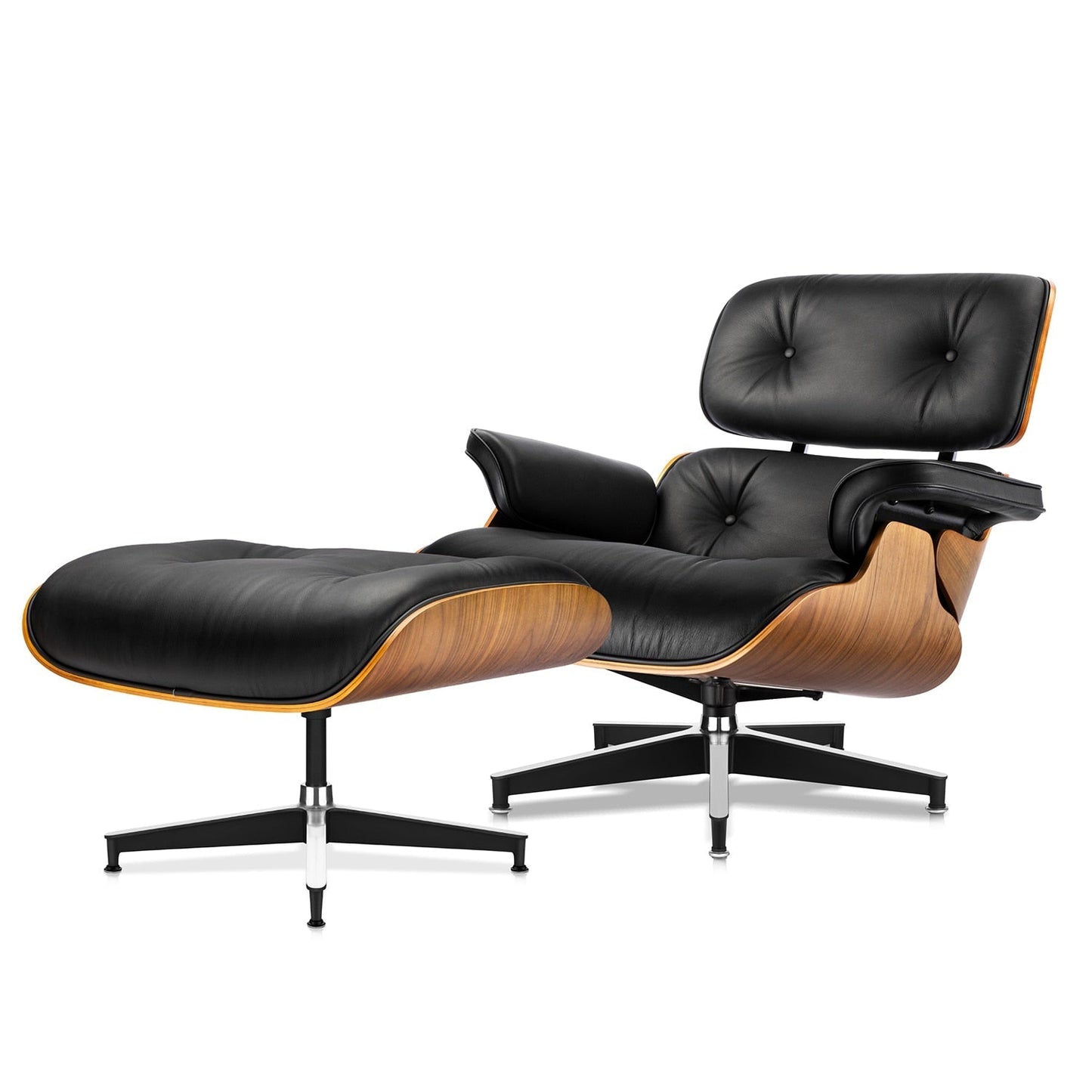 Eames Lounge Chair and Ottoman (Tall Version)