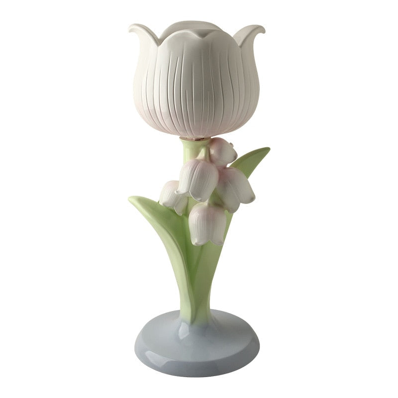 Flower Storage Floor Ornament Statue