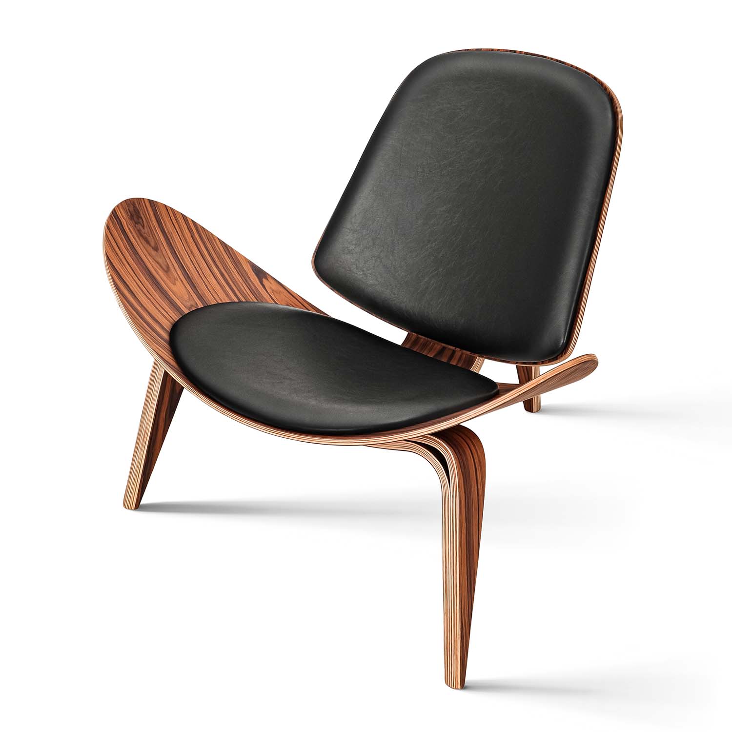 Hans Wegner's Three-Legged Shell Chair