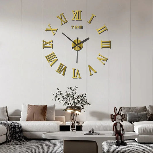 Frameless Acrylic DIY Wall Clock