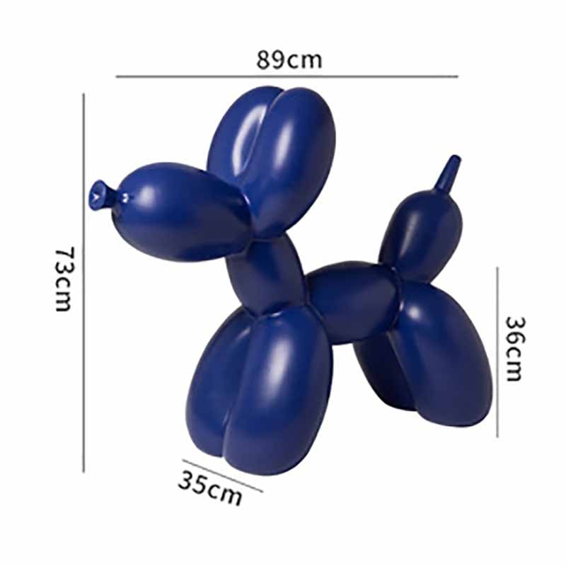 Balloon Dog Big Ornament Statue