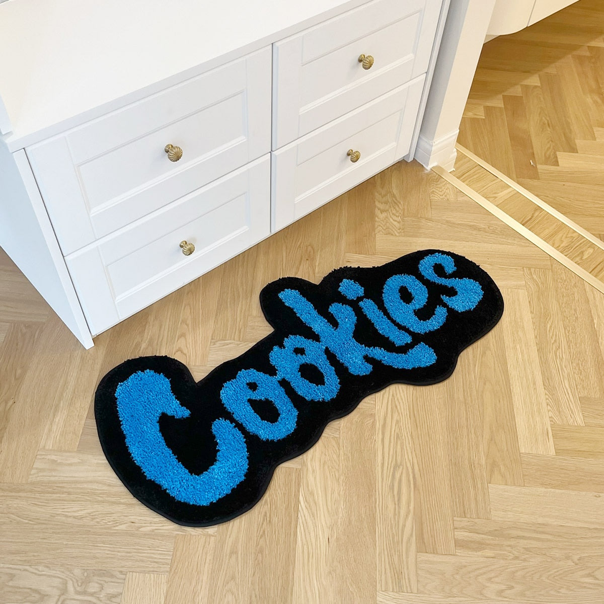 Cookies Blue Rug