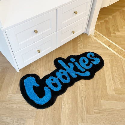 Cookies Blue Rug