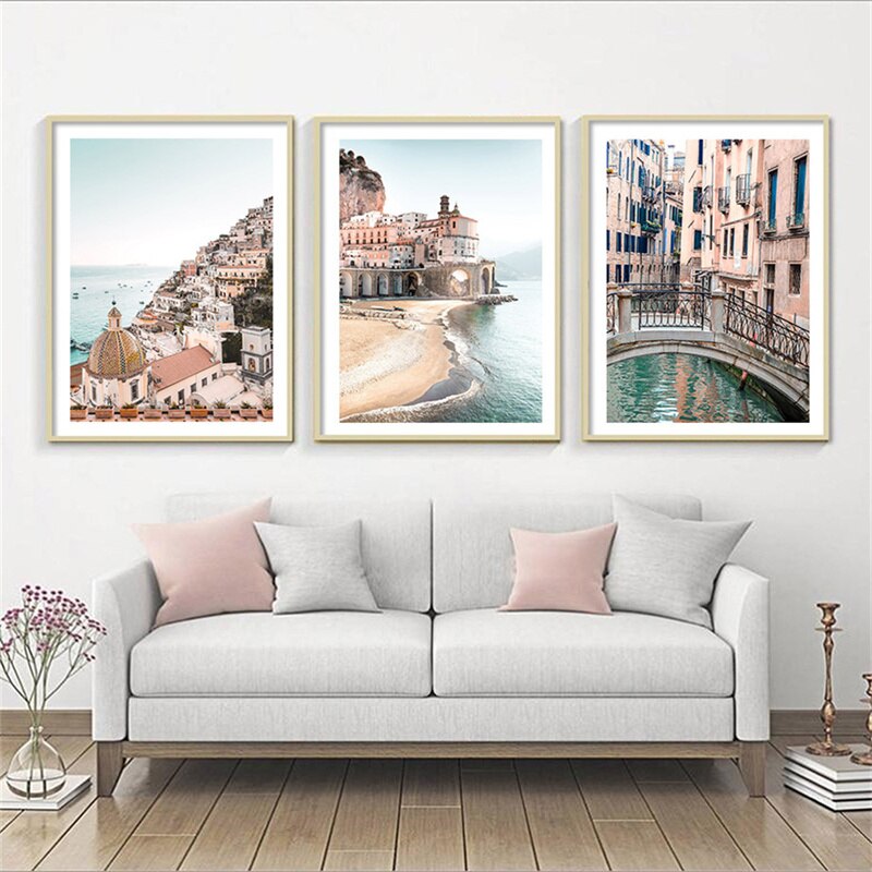 Venice Landscape Canvas Art