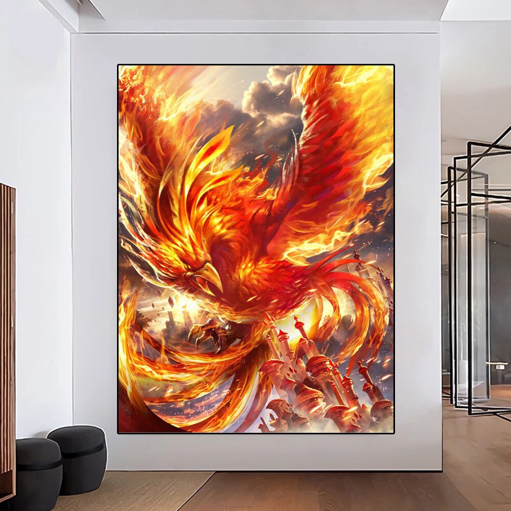 Phoenix Canvas Art