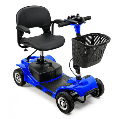 4 Wheel Folding Mobility Electric Powered Scooter for Seniors