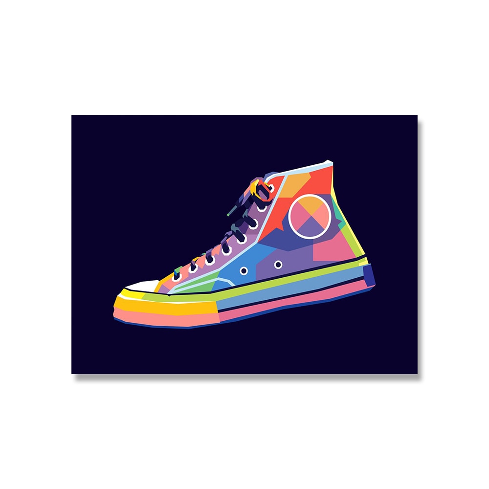 Luxury Brand Sneakers Canvas Art