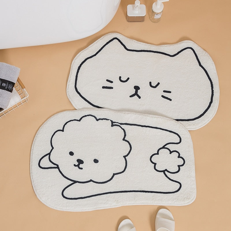 Cartoon Cat Rug