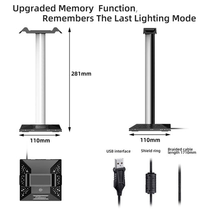 RGB Gaming Headphone Stand