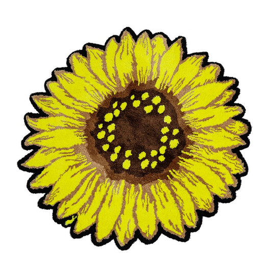 Sunflower Tufted Rug