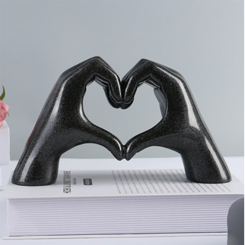 Love Gesture Finger Statue