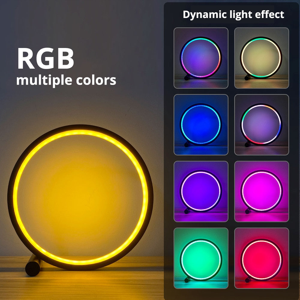 Circular LED Night Light RGB