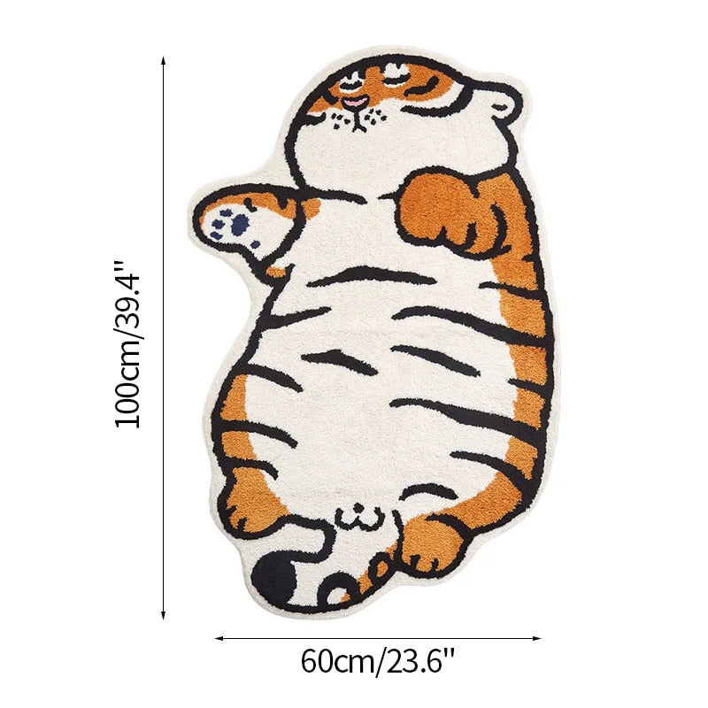 Cute Tiger Rug