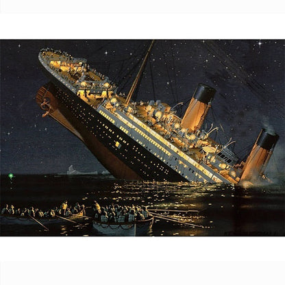 Titanic Classic Movie Canvas Art