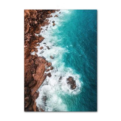 Turkey Mountain Sea Canvas Art