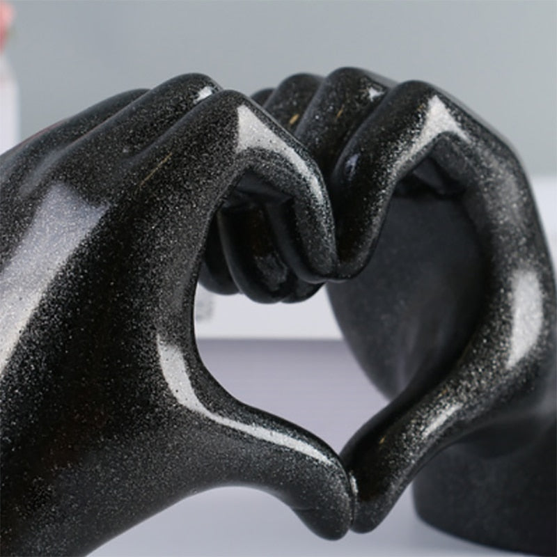 Love Gesture Finger Statue