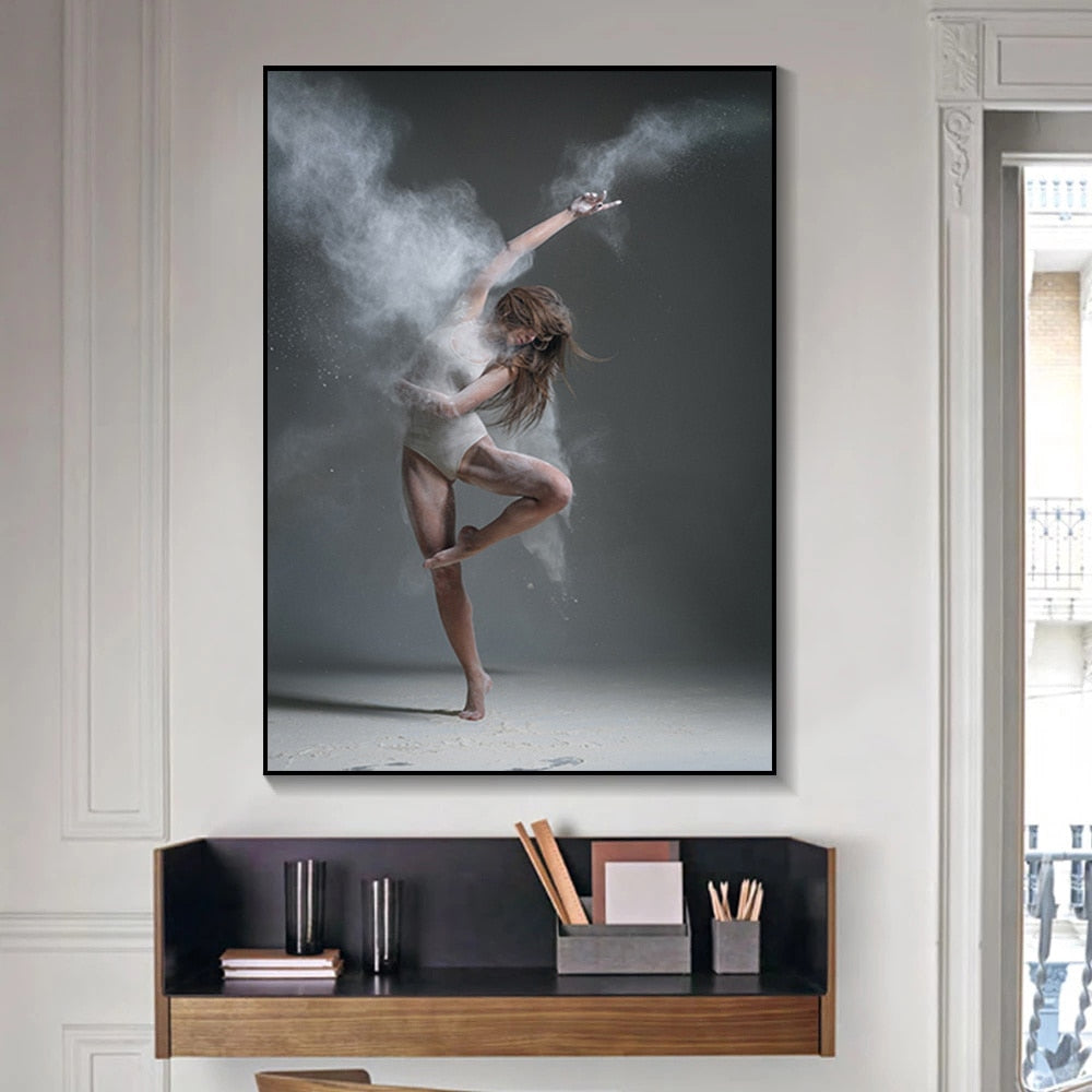 Ballet Dancer Canvas Art