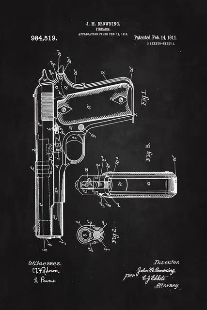 Aircraft Assembly Blueprint Canvas Art