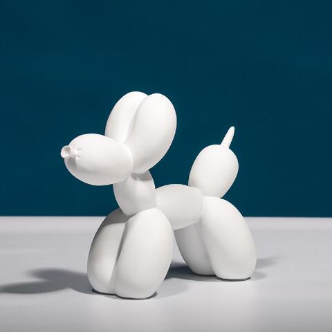 Resin Balloon Dog Figurine Home Decor