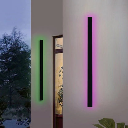 Rgb Outdoor Minimalist Ip65 Wall Lamp Led Atmosphere Lighting