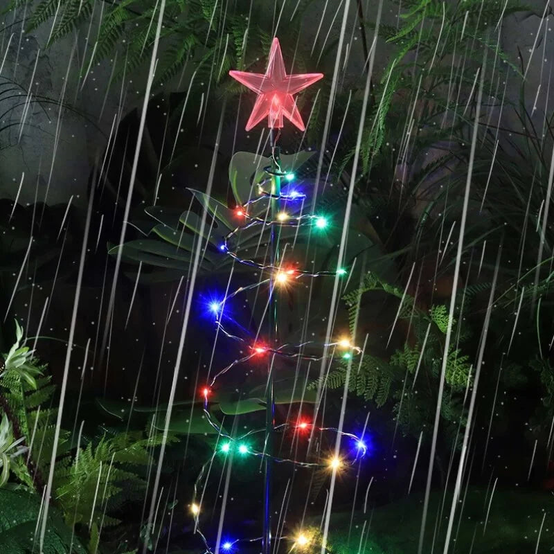 Solar LED Christmas Tree Light