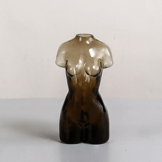 Body Art Glass Vase