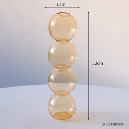 Bubble Ball Glass Vase