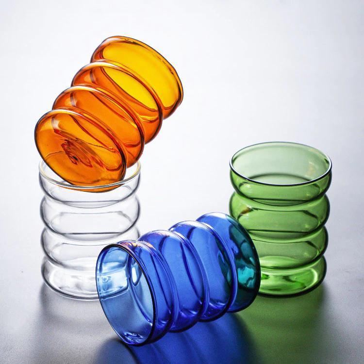 Colorful Borosilicate Glass Mug