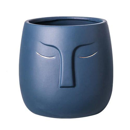 Creative Face Ceramic Vase