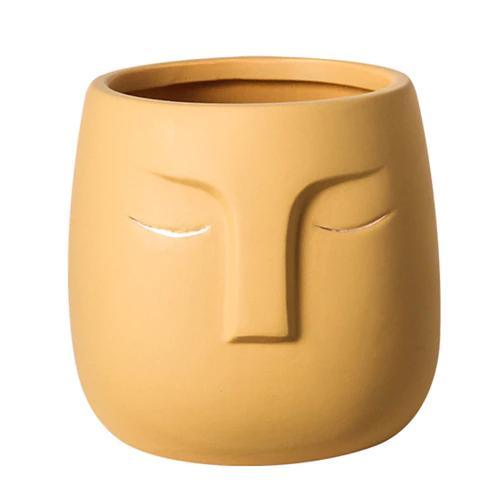 Creative Face Ceramic Vase