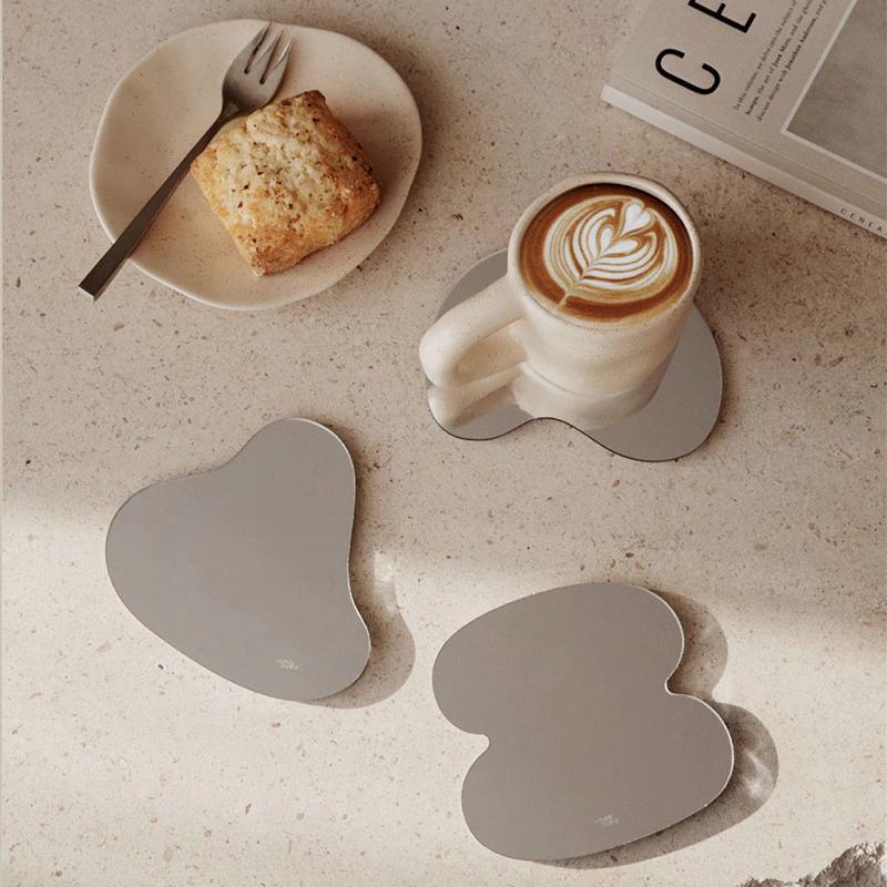 Cute Mirror Drink Coasters (3pcs)