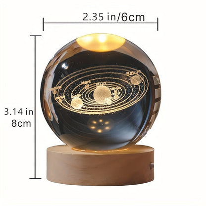 3D Crystal Ball Lamp