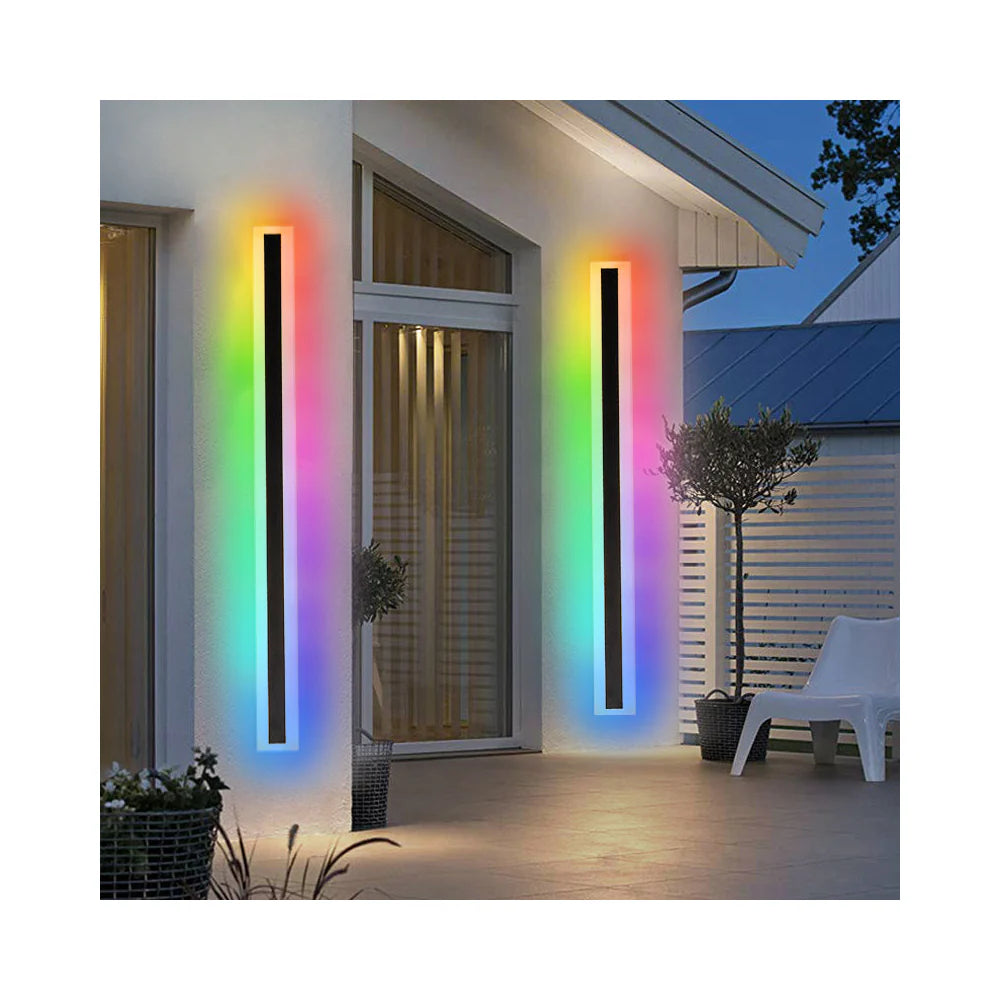 Rgb Outdoor Minimalist Ip65 Wall Lamp Led Atmosphere Lighting