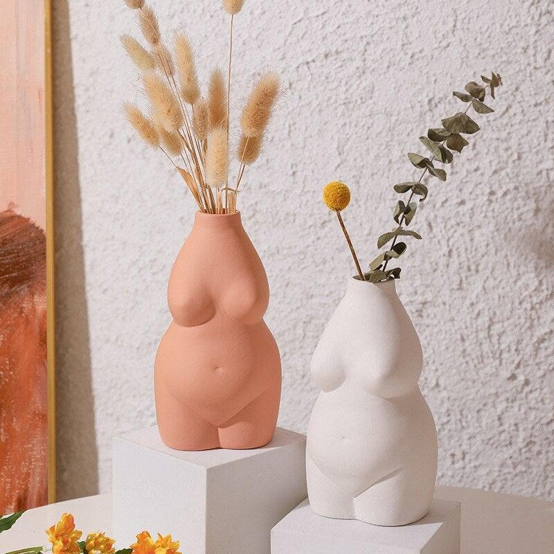 Florero Body Ceramic Vase