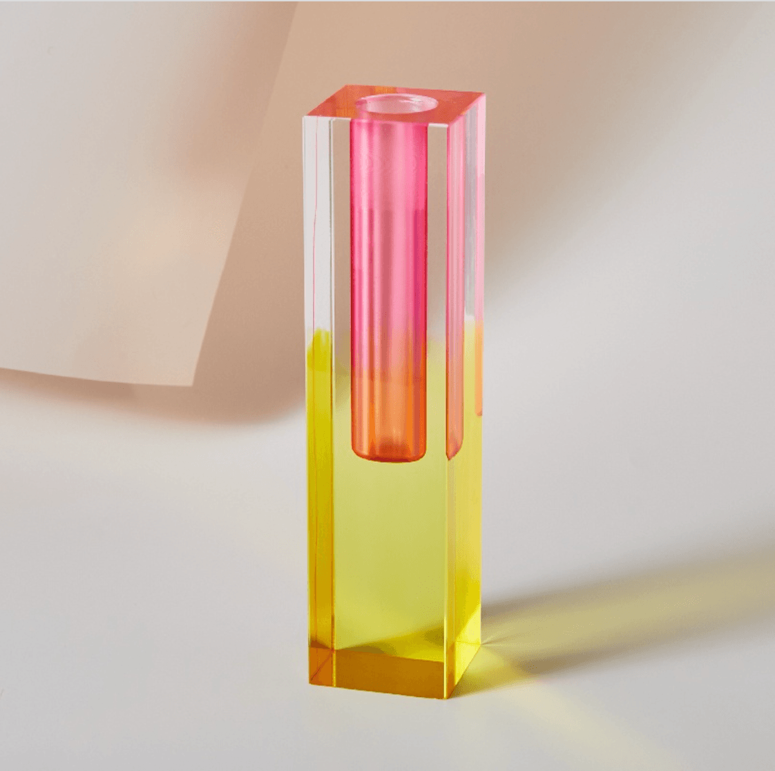 Florero Rainbow Crystal Vase