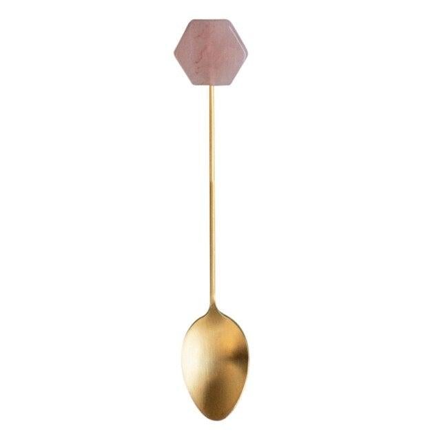 Geometric Golden Hour Small Spoons Geometric Design