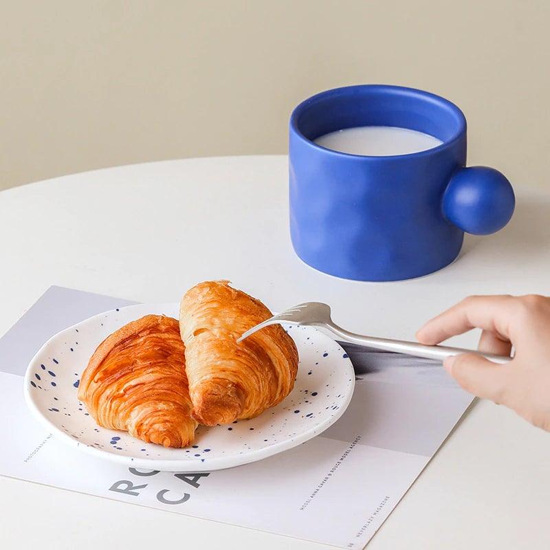 Ink Splash Handmade Ceramic Mugs