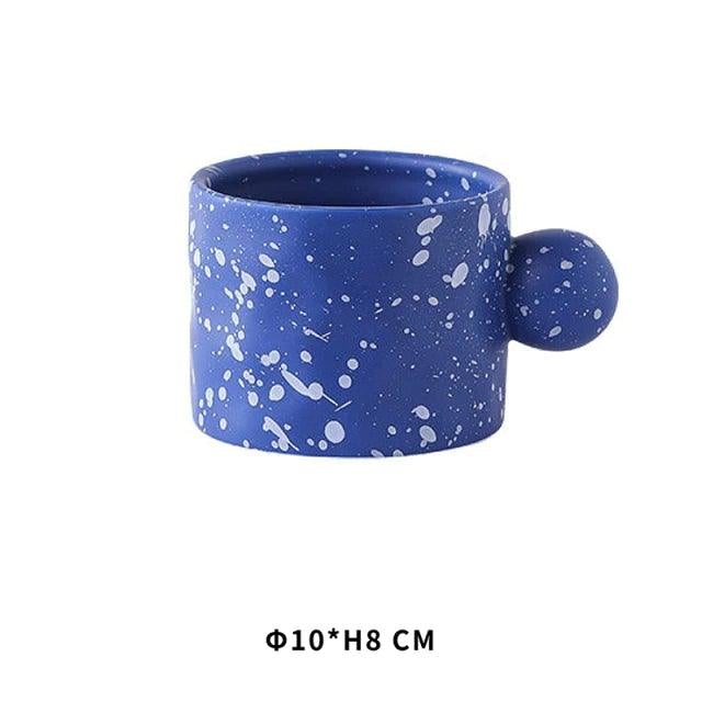 Ink Splash Handmade Ceramic Mugs