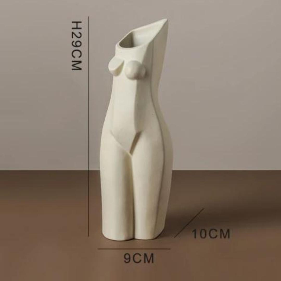 Modern Abstract Body Ceramic Vase