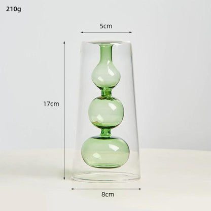 Nordic Home Glass Vase