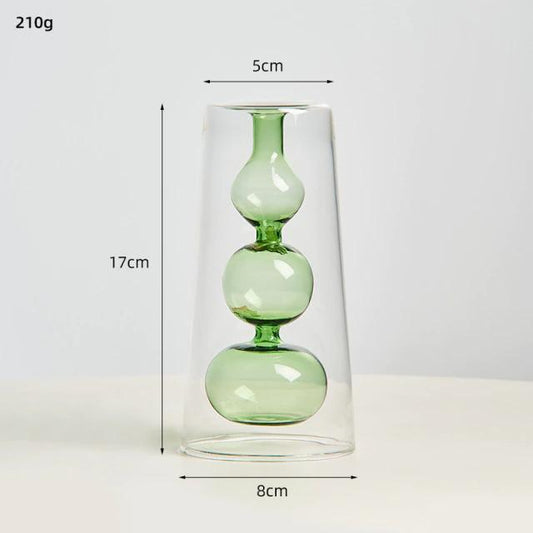 Nordic Home Glass Vase