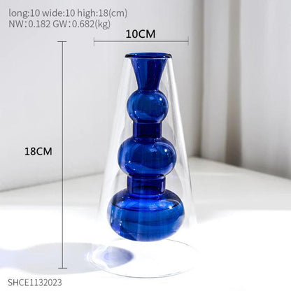 Nordic Home Glass Vase