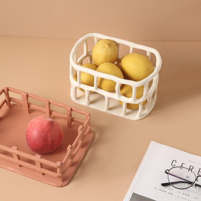 Nordic Resin Fruit Tray