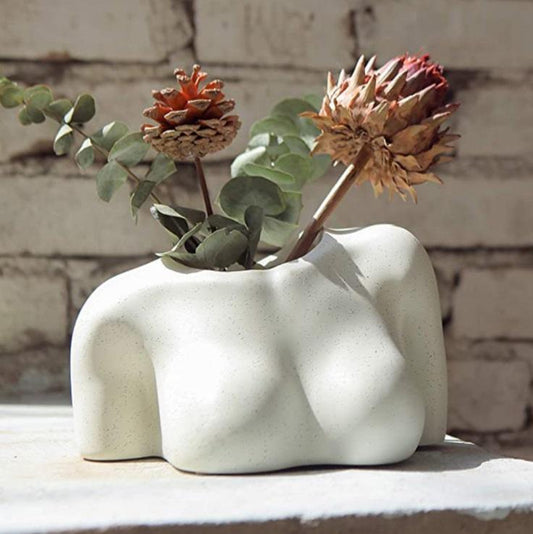 Nordic Resin Plant Pot Female Body