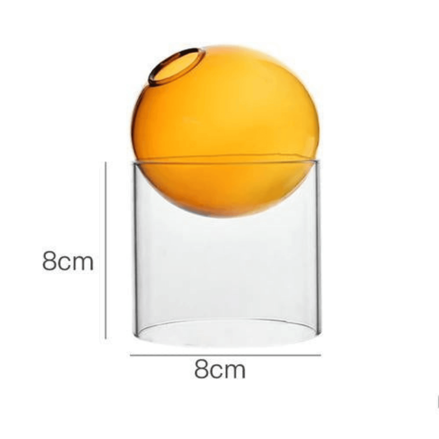 Nordic Spherical Glass Vase